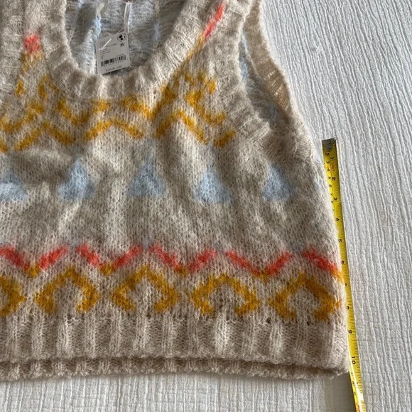 free people knit sweater vest / S / NWT - Picture 4 of 8